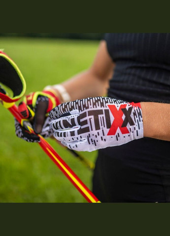 Велорукавицы Leo Active Bike Glove unisex без пальцев белые/красные размер KinetiXx (316151075)