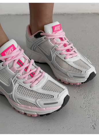 КРОССОВКИ ЖЕНСКИЕ NIKE ZOOM VOMERO 5 SILVER PINK НАЙК АИР ЗУМ ВОМЕРО 5 No Brand розовые демисезоны (367174441)