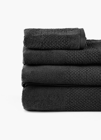 Рушник MY HOME «БРИЗ» 90х150 см Бавовна Темно-Сірий (BT-04 XL DARK GRAY) МВМ сірий