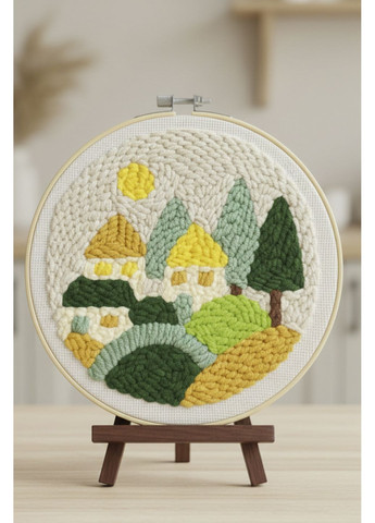 Набір для створення килимової вишивки «Місце спокою» колір різнокольоровий ЦБ-00295402 Brushme (389486560)