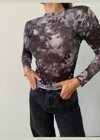 Жіночий легкий лонгслів напівпрозорий No Brand (324596588)