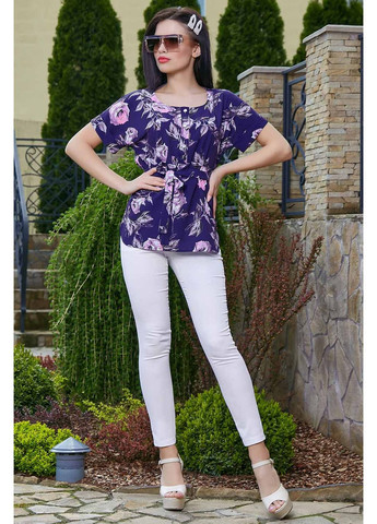 Синяя блуза 1173.3512 Seventeen