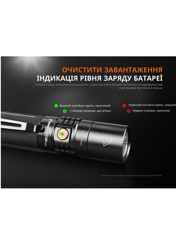 Фонарь ручной UC35 V20 CREE XP-L HI V3 Fenix (353504330)