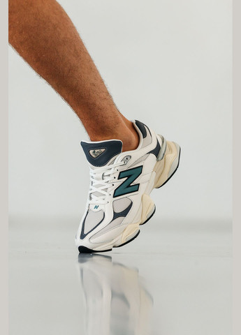 Білі Осінні кросівки чоловічі і жіночі new balance 9060 white | нью беланс 9060 білі No Brand