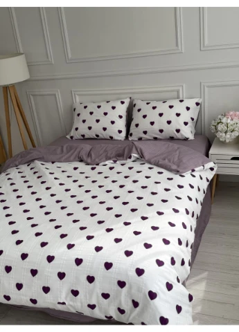 Постельное белье евро Муслин 21730 200х220 см Dushka Home (384494505)