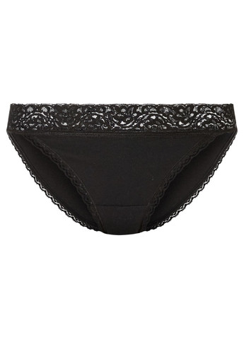 Трусики-слип набор 3 шт. кружевные для женщины LYCRA® 474591 Esmara С гигиенической ластовицей (345648121)