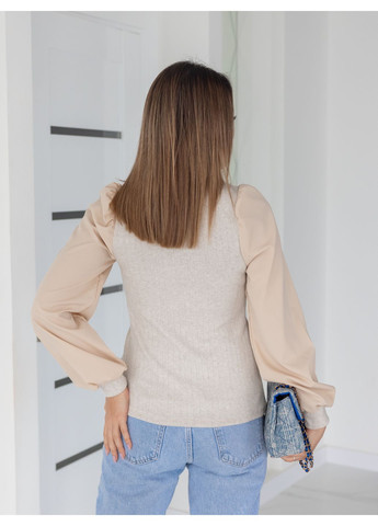 Жіноча елегантна кофта в рубчик Fashion Girl Dazy (371919687)