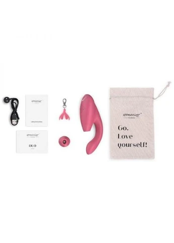 Инновационный бесконтактный cтимулятор Duo Raspberry Womanizer (303905923)