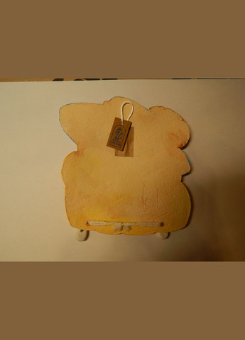 Керамічне настінне панно «Поважна пані» (біла) Коти&Ангели (301532934)