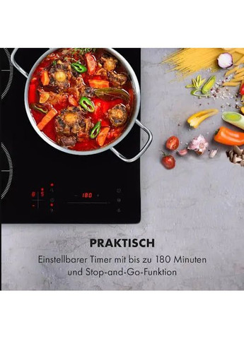 Індукційна плита TrinityCook 3400 Вт. із сенсорним керуванням сток Klarstein (371921516)