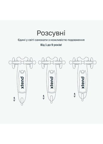 Самокат Xtend Mini-ride White () SmarTrike 2501303 (366524341)