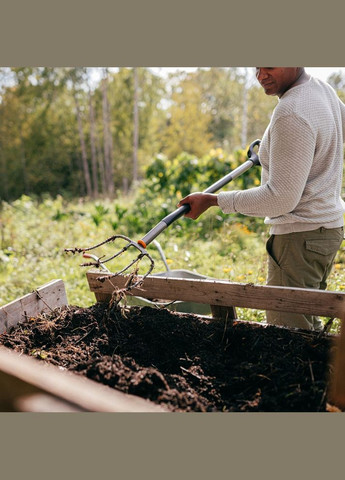 Вила Ergonomic для компосту 1070678 Fiskars (317302682)