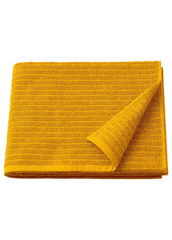 IKEA рушник åö жовтий 70х140 см жовтий виробництво -
