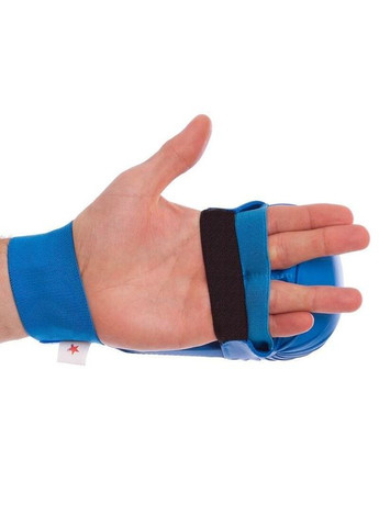 Накладки для карате BO-7250 размер синий Zelart (346490378)