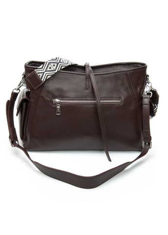 Женская кожаная сумка классическая 91008-9 brown Alex Rai (367992161)