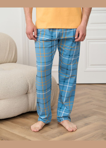 Чоловічий комплект зі штанами в клітку Tom John (297914088)