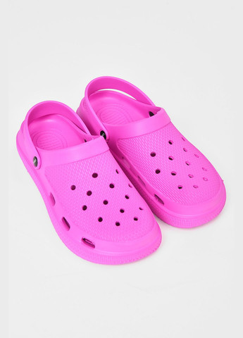 Малиновые кроксы женские малинового цвета Let's Shop