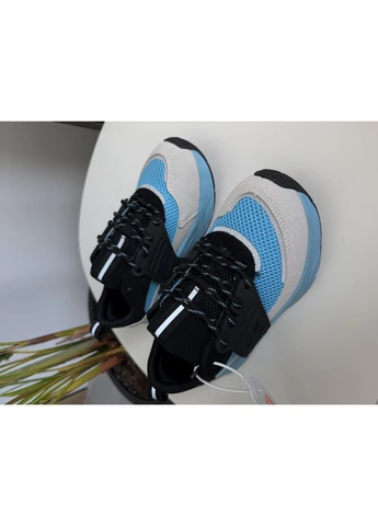 Блакитні кросівки чоловічі і жіночі nike air jordan trunner blue grey black | найк аір джордан траннер блакитні демісезон No Brand