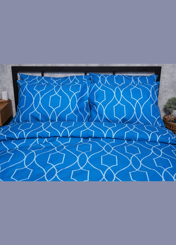 Комплект постельного белья Микросатин Premium «» полуторный 143х210 наволочки 2х50х70 (MS-820005161) Moon&Star Ocean Breeze (293148325)