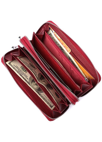 Женский кожаный кошелек 19х9,5х4 см st leather (315869652)