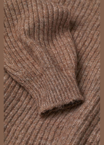 Коричневий зимовий джемпер H&M