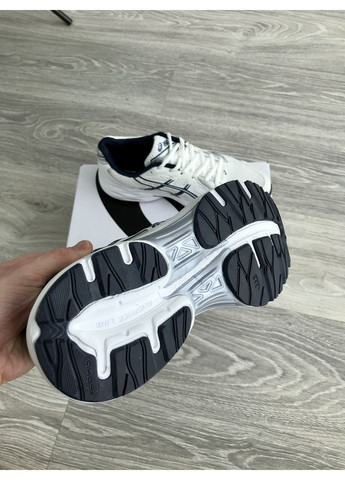 Білі Осінні кросівки чоловічі і жіночі asics gel-1130 white blue | асікс гель-1130 білі No Brand