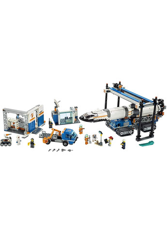 City Площадка для уборки и транспорта для перевозки ракеты (60229) Lego (304055277)