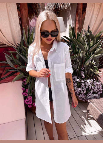 Белая рубашка No Brand