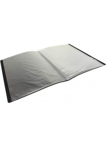 Папка з 10-ма файлами А4 чорна (6) (24) E30601-01 ECONOMIX (322499499)