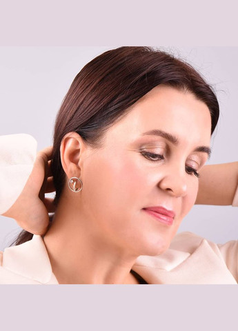 Серебряные серьги (40054) IRIJ (331017122)