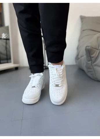 Білі літні кросівки nike kobe bryant x air force 1 low forever white 8/24 найк аір форс No Brand