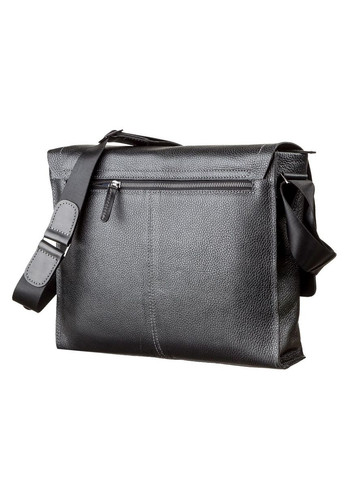 Сумка мужская 11106 кожаная Черная Shvigel (331906399)