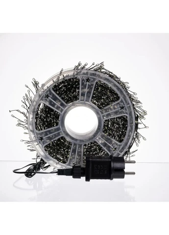 Новогодняя гирлянда Хвойная лапа 100 м 3000 LED зеленый шнур синий свет Garlando (396855084)