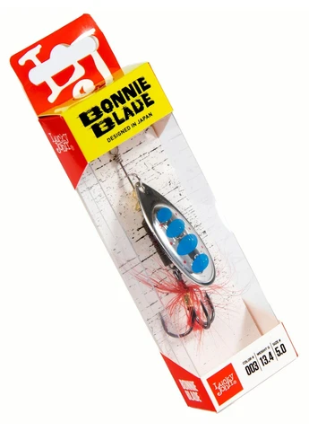Блесна обертальна Lucky John Bonnie Blade 5 13,4 г латунь колір 003 No Brand (402451900)