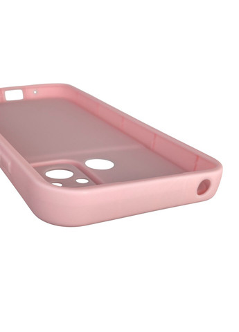 Чехол силиконовый Soft Touch с 3D принтом Майнкрафт для Redmi 11A розовый (Полная защита камеры) Xiaomi (373425018)