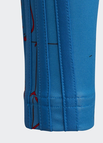 Синие демисезонные леггинсы x lego® tech pack adidas