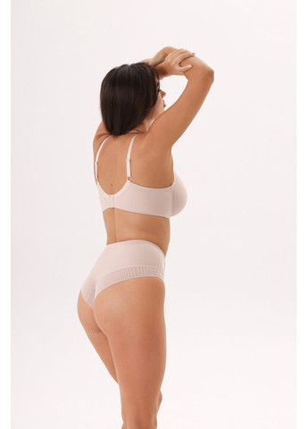 Пудровый бюстгальтер на косточках с мягкими чашками Kalyna с косточками