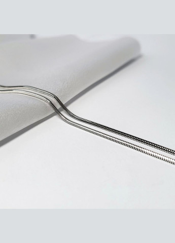 Срібний ланцюжок Круглий ланцюг Снейк см срібло 925 проба Родоване 4.40 г 930р3/50 No Brand (306854630)