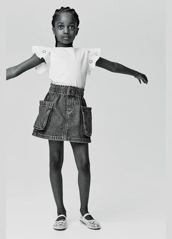 Біла футболка H&M