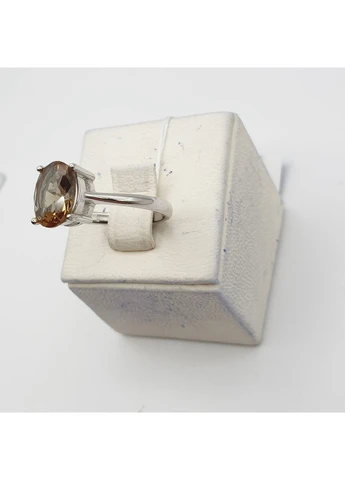 Каблучка срібна з султанітом 17 2,9 г No Brand (369736592)