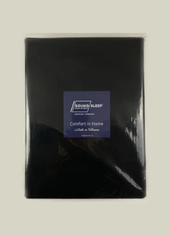 Комплект постільної білизни Manner Dark Grey бязь євро 200х220 см (93949019) SoundSleep (300519864)