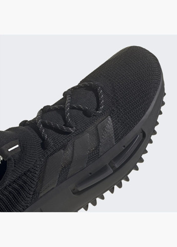 Чорні кросівки чоловічі originals nmd s1 black fz6381 adidas
