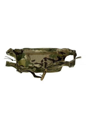 Мужская сумка бананка на пояс WolfPack, с резиновой крепью для вещей. Мужская текстильная сумка на поясе. HardKIT 8237222-HK (370140814)