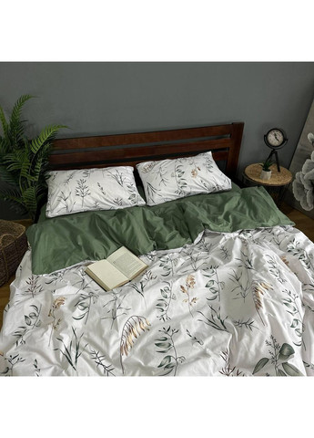 Постільна білизна бавовняна Оазис Євро 200 x 220 Бязь Біла 50 х 70 No Brand (364315403)