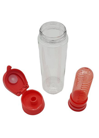 Пляшка для води та напоїв із заварником/ситом 600 мл, питна пляшка Ernesto (325451019)