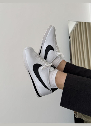 Кросівки жіночі і чоловічі Nike Cortez white | Найк Кортез білий No Brand білі демісезони (316231459)