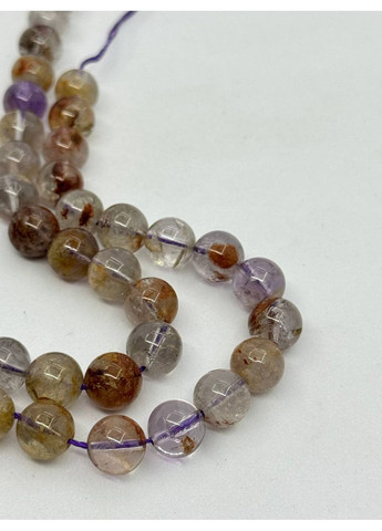 Лодоліт на нитці без застібки 8 мм 40 см Комбінований No Brand (363829876)