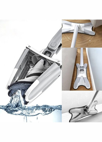 Швабра з віджимом для підлоги та миття вікон | Швабри 360 | Швабра ледар метелик телескопічний No Brand (315355046)