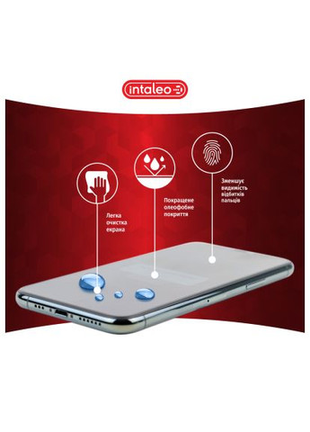 Скло захисне (1283126590047) Intaleo Full Glue Realme C67 Black (366658942)