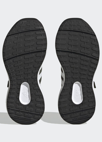 Зеленые всесезонные кроссовки fortarun 2.0 cloudfoam elastic lace top strap adidas